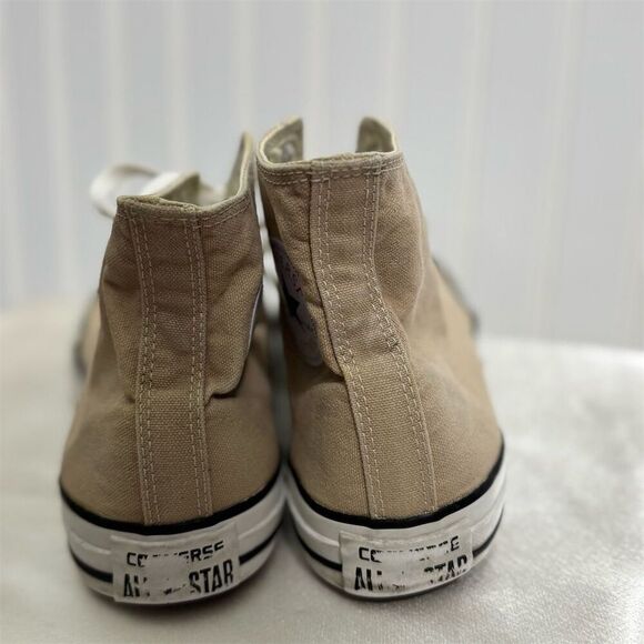 Converse Chuck Taylor All Star High Top Sneakers Khaki Canvas Men’s 7 Women’s 9 - Picture 3 of 6